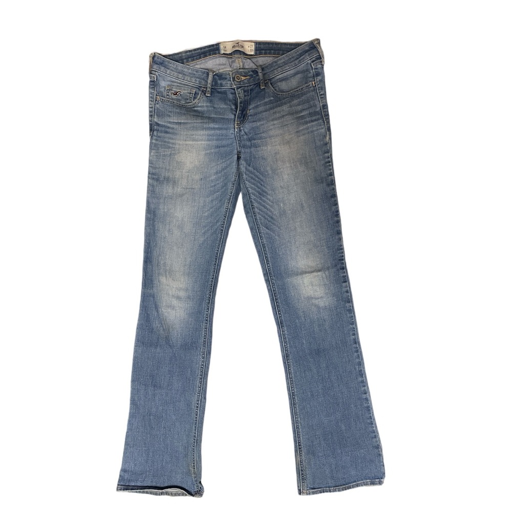 Hollister Flare Jeans size 5R Medium Wash